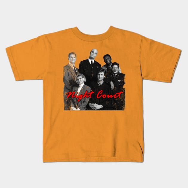 Night Court Kids T-Shirt by hauntedjack